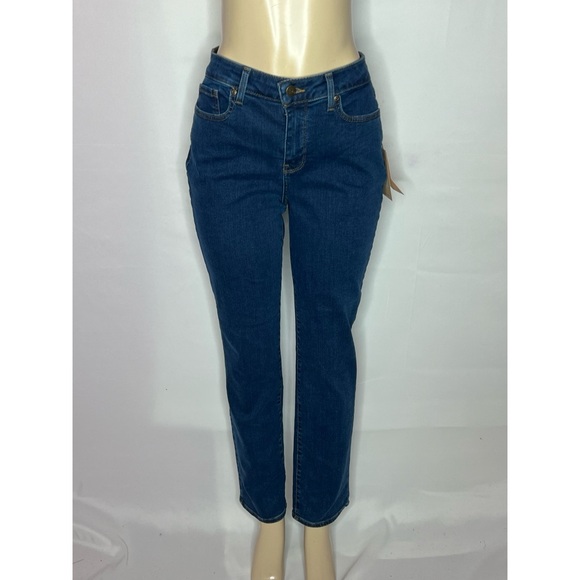 NYDJ SHERI SLIM QUINN DENIM JEAN SIZE 10 - Picture 3 of 5